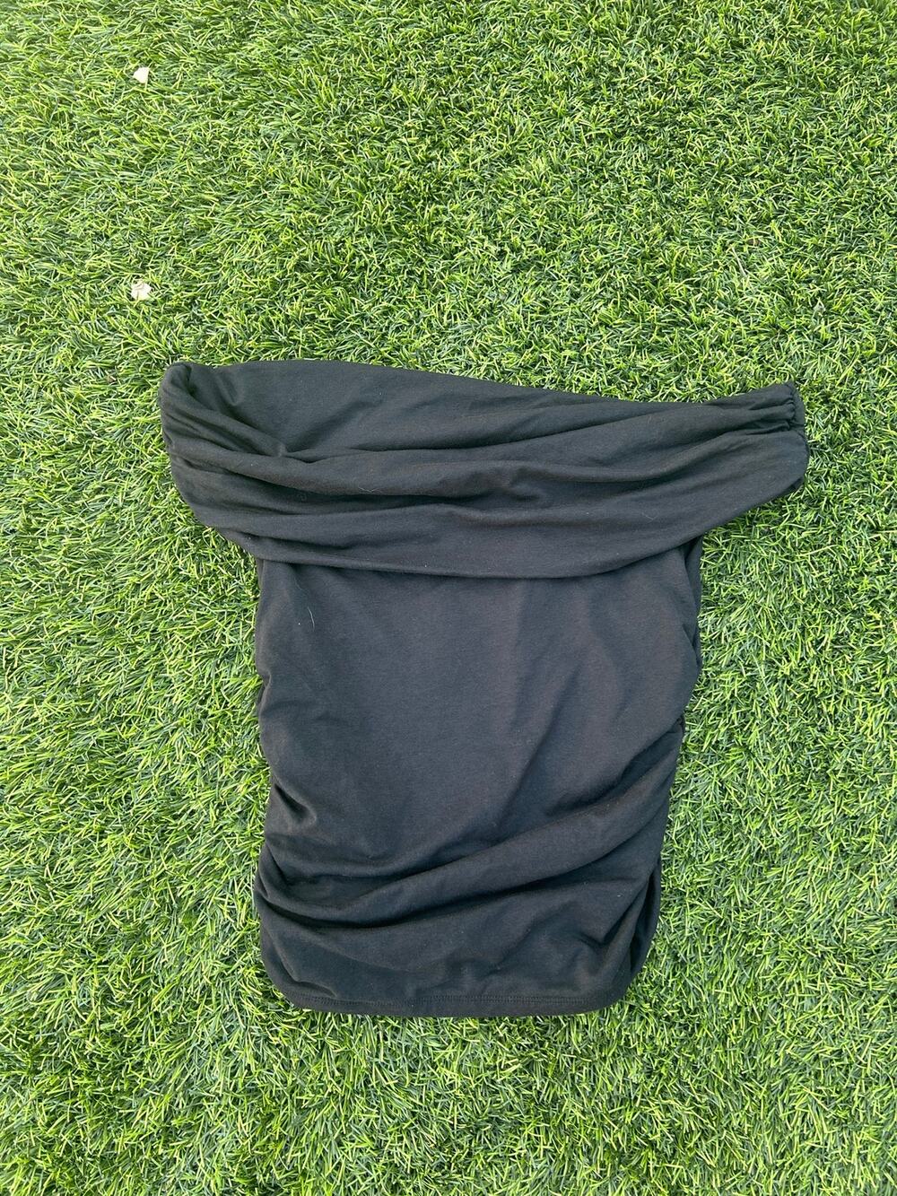 Abercrombie & Fitch black off the shoulder black top
